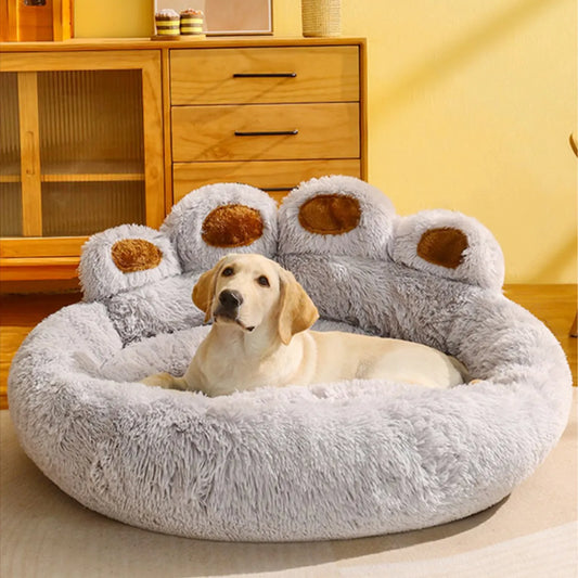 Canapé-lit pour chien et animaux de compagnieᵀᴹ. Accessoires chauds pour petits chiens, grand tapis de lit pour animaux de compagnie, lavable en peluche.