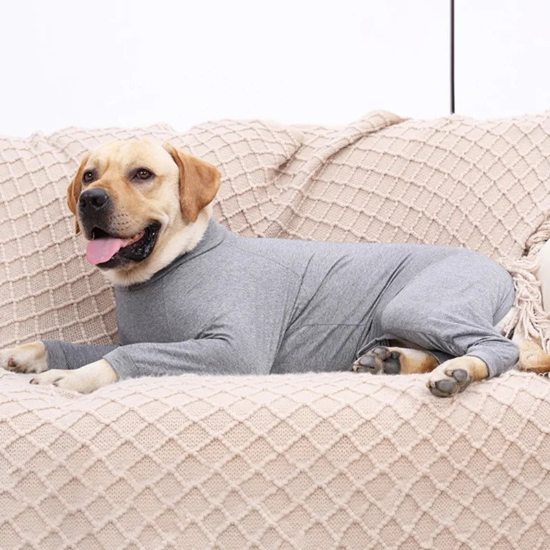 Pyjama à quatre pattes, léger, confortable, pour chien et animaux de compagnie.